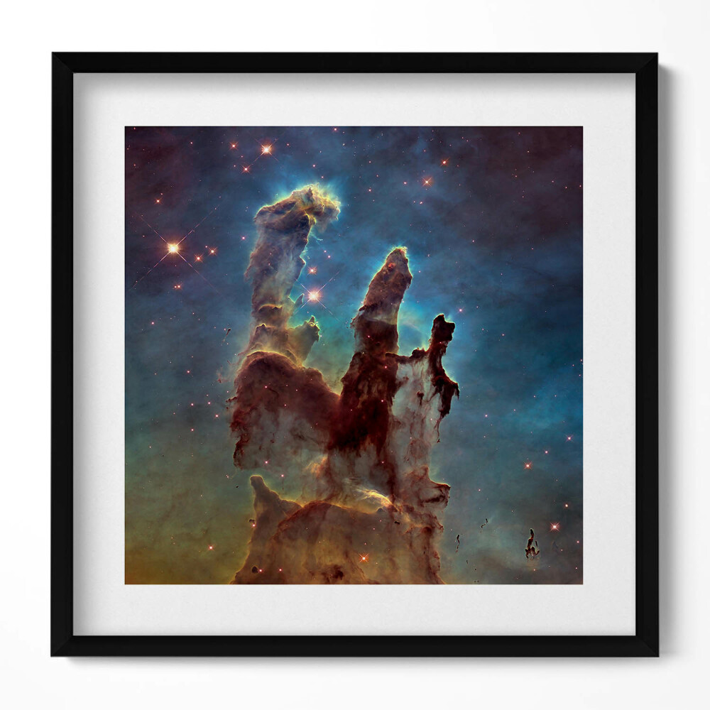 Obraz v rámu efektivní Vesmírná fotka NASA