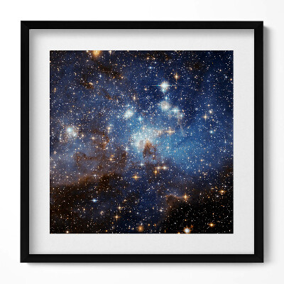 Obraz v rámu efektivní Nebe a hvězdy kosmos
