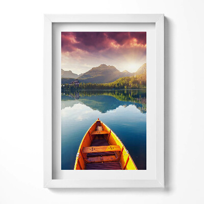 Obraz s rámem elegantní Národní park Štrbské Pleso, Slovensko