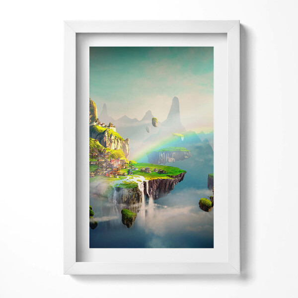 Obraz s rámem elegantní Čínský styl fantasy scény