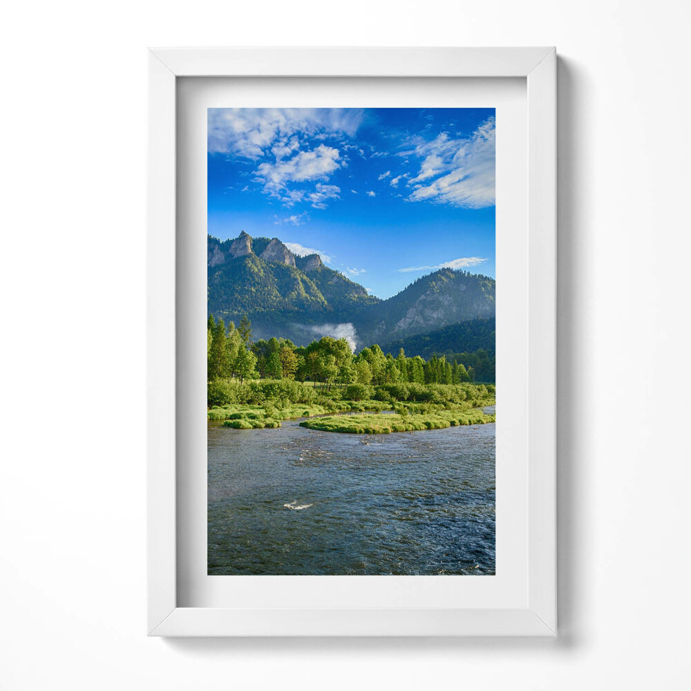 Obraz s rámem elegantní Průhyb Dunajce v pohoří Pieniny