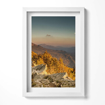 Obraz s rámem elegantní Pohoří Bieszczady