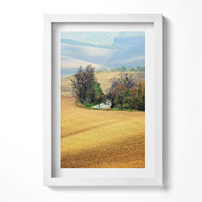 Obraz s rámem elegantní Moravská venkovská krajina