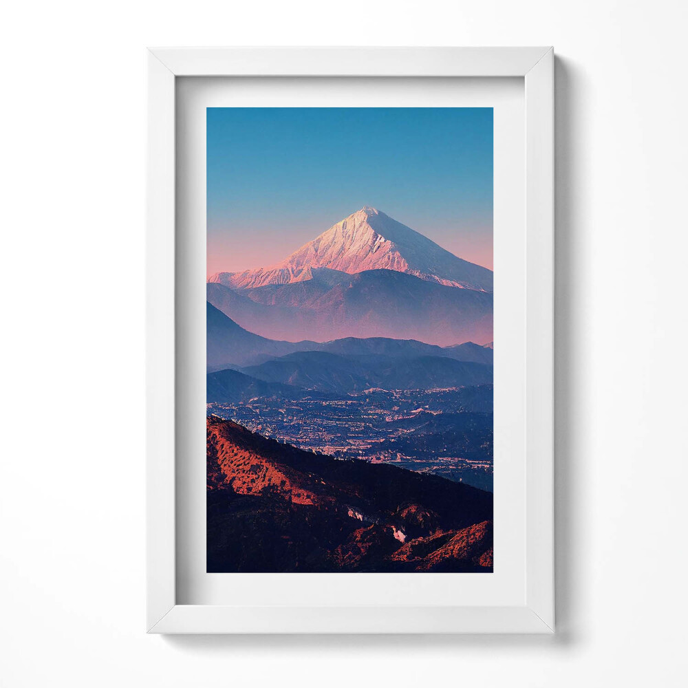 Obraz s rámem elegantní Hory v San Antoniu USA