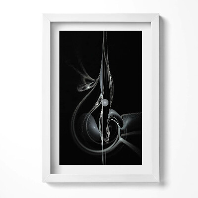 Obraz s rámem elegantní Moderní abstrakce