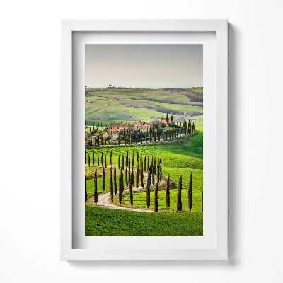 Obraz s rámem elegantní Krajina, italská atmosféra