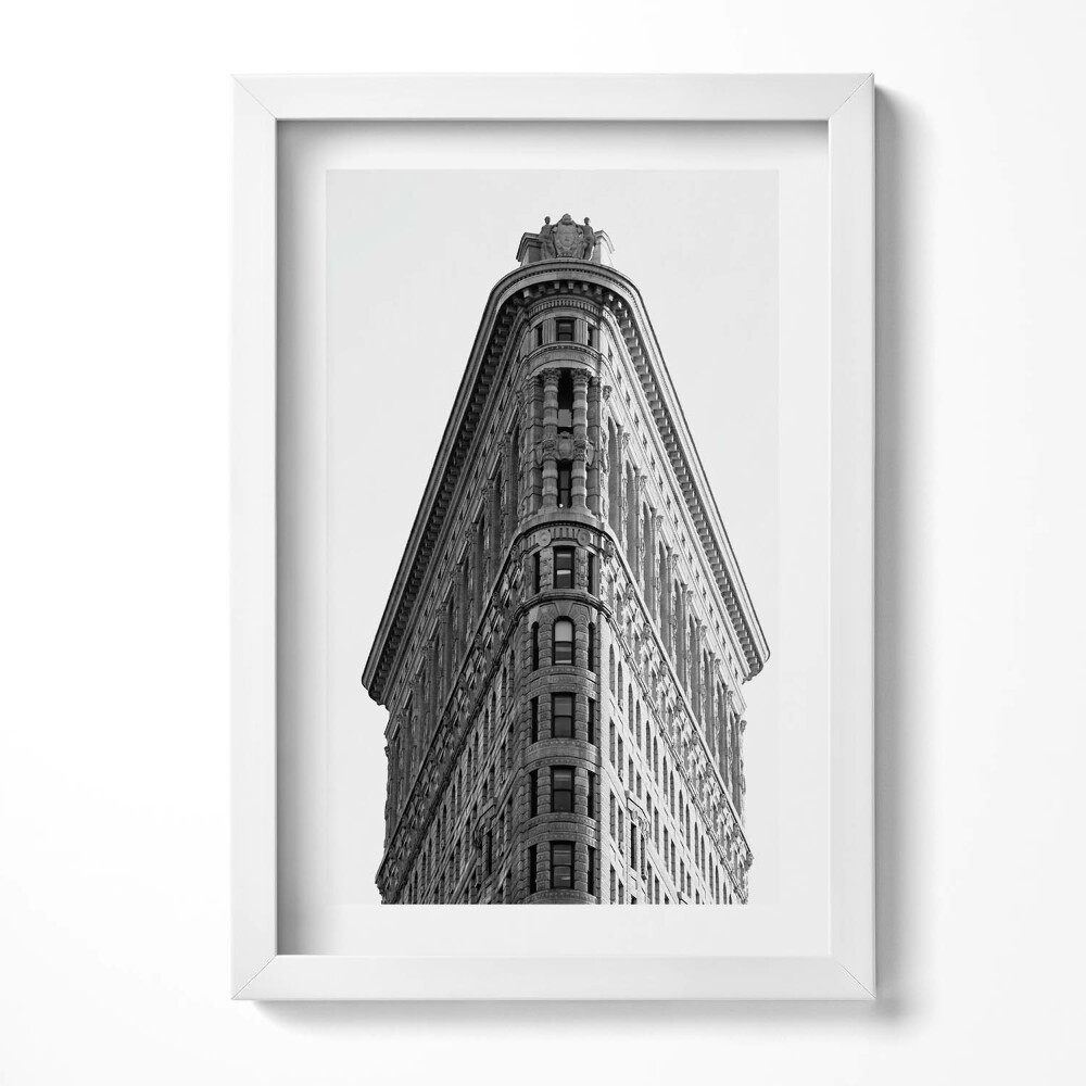 Obraz s rámem elegantní Symetrická budova