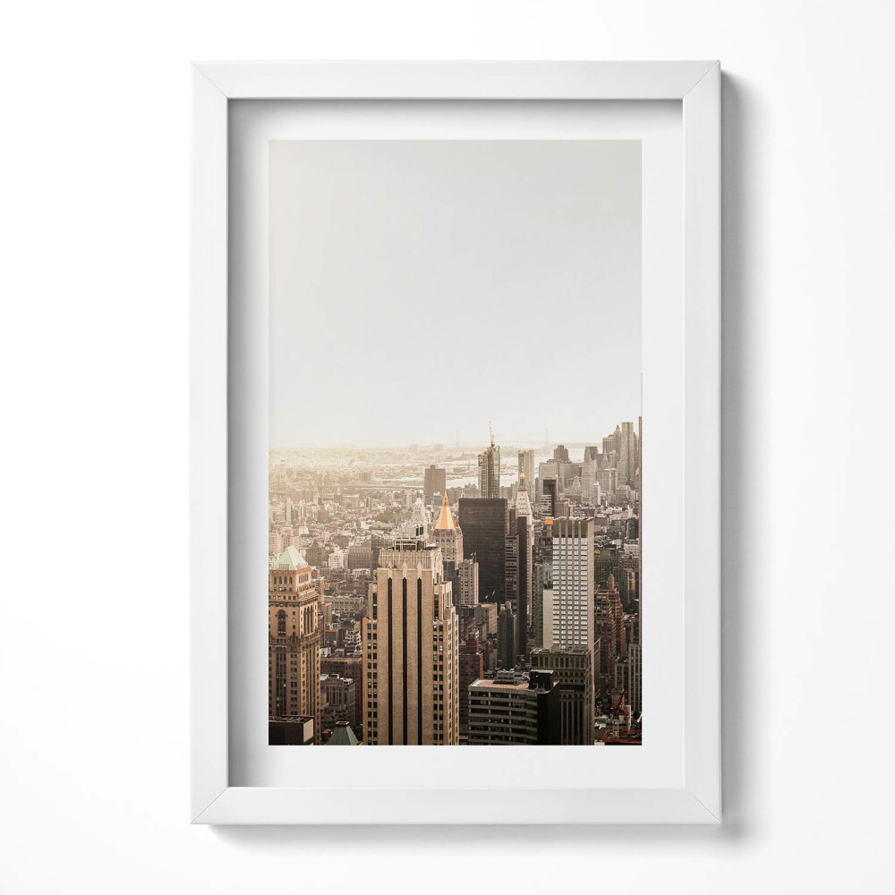 Obraz s rámem elegantní Architektura New Yorku