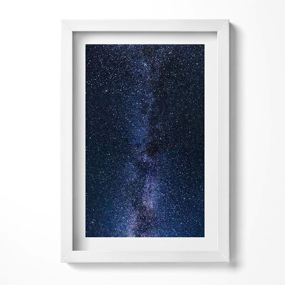 Obraz s rámem elegantní Fotografie vesmíru a hvězd