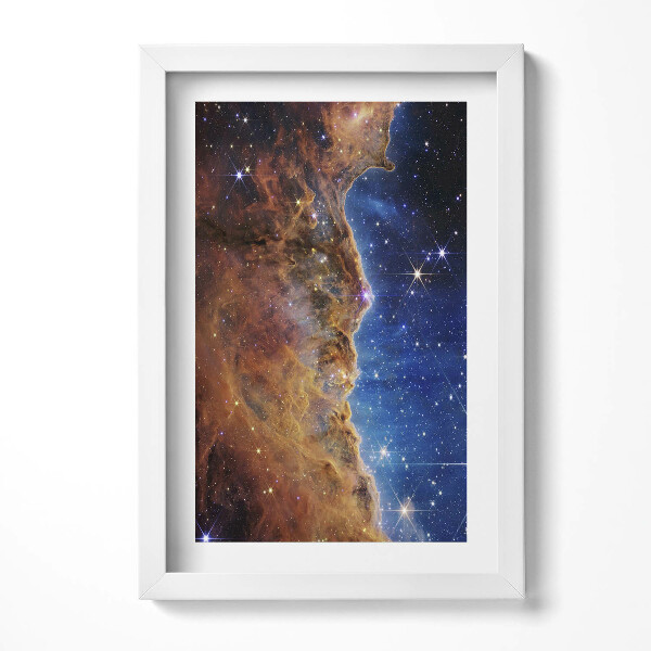 Obraz s rámem elegantní Fotografie vesmíru a hvězd od NASA