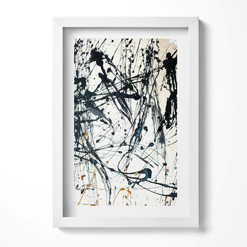 Obraz s rámem elegantní Abstraktní kreativní umění