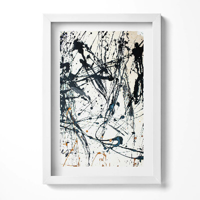 Obraz s rámem elegantní Abstraktní kreativní umění