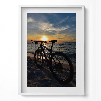 Obraz v rámu dekorativní Kolo Baltské moře