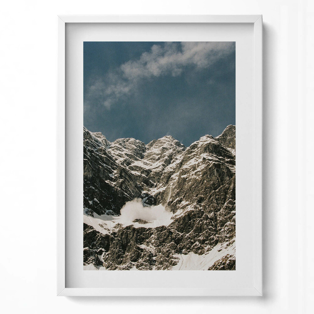 Obraz v rámu dekorativní Pohoří Watzmann Berchtesgadener