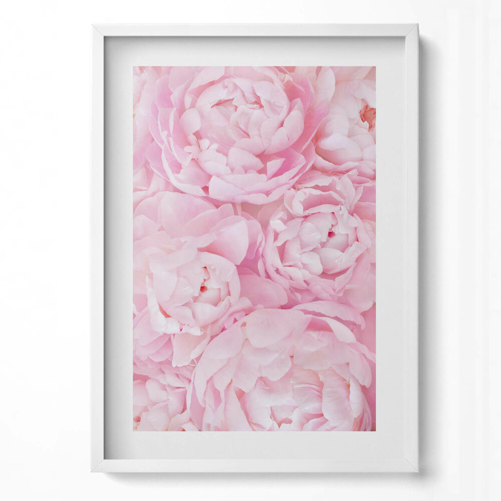 Obraz v rámu dekorativní Kvetoucí květiny