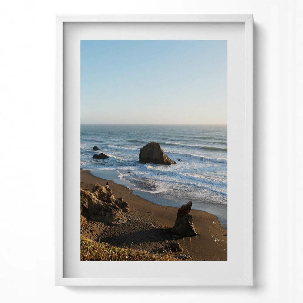 Obraz v rámu dekorativní Krajina přímořské pobřeží