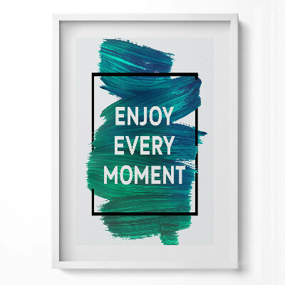 Obraz v rámu dekorativní Inspirující nápis 