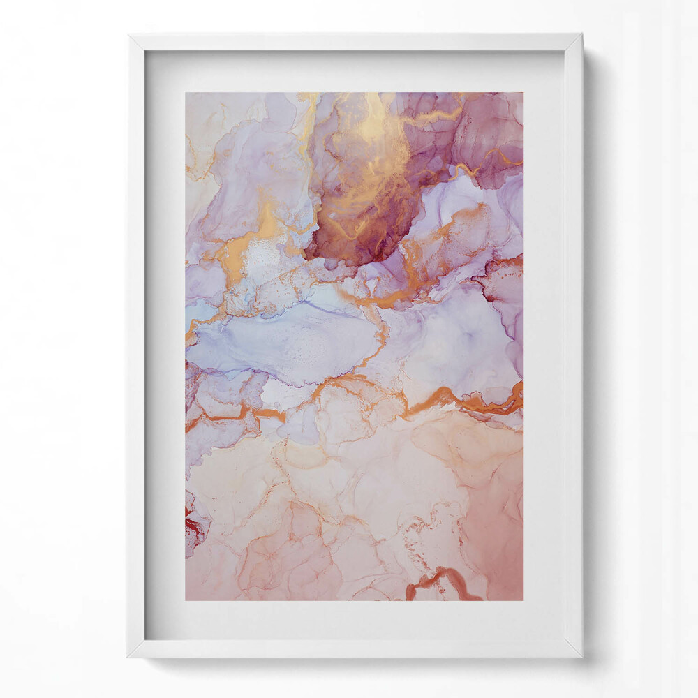 Obraz v rámu dekorativní Textura mramoru