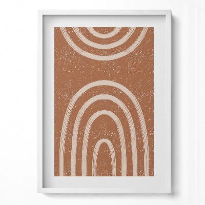 Obraz v rámu dekorativní Minimalistické umění v boho stylu