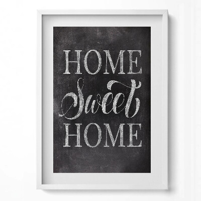 Obraz v rámu dekorativní Nápis pro byt 