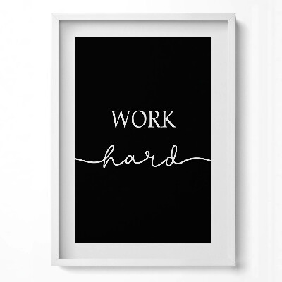 Obraz v rámu dekorativní Motivační nápis 