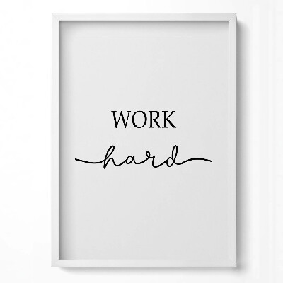 Obraz v rámu dekorativní Motivační nápis 