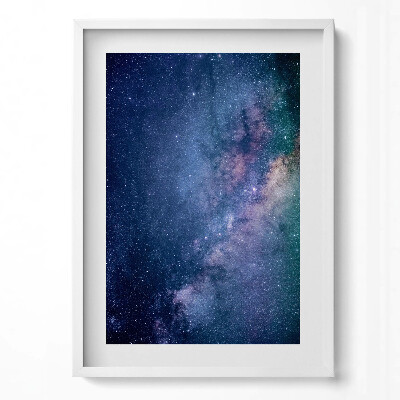 Obraz v rámu dekorativní Hvězdný prostor