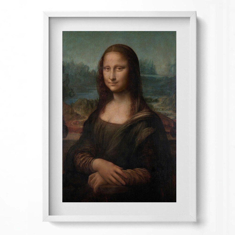 Obraz v rámu dekorativní Mona Lisa Leonardo Da Vinci