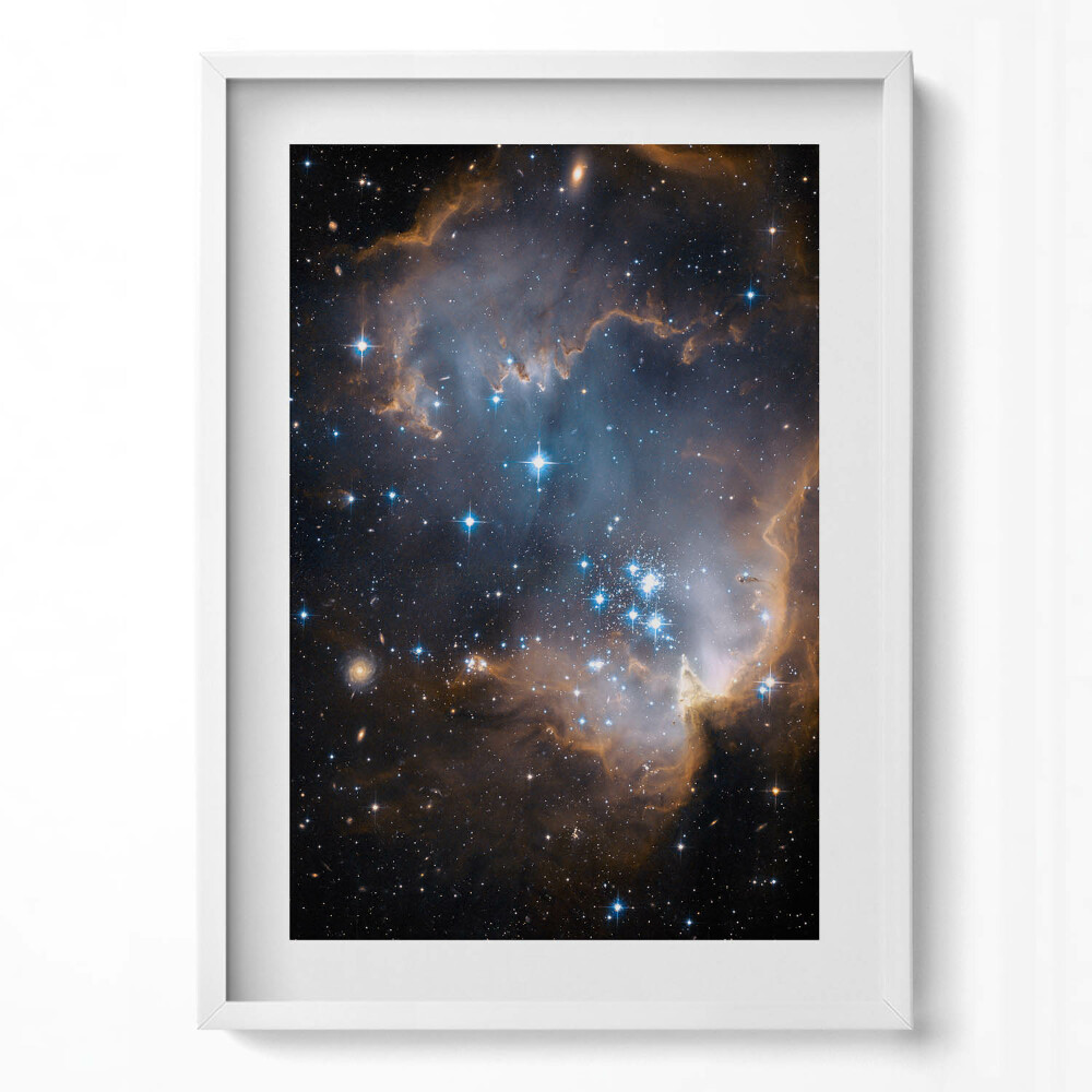 Obraz v rámu dekorativní Foto vesmír a hvězdy NASA