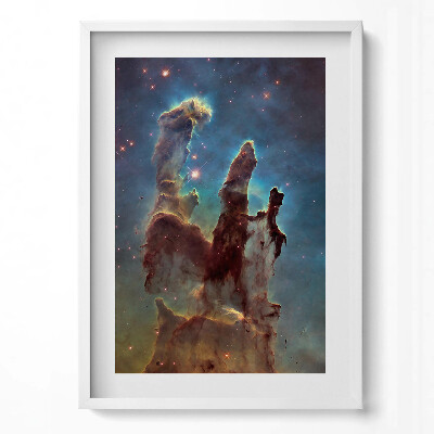 Obraz v rámu dekorativní Vesmírná fotka NASA