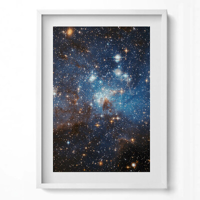 Obraz v rámu dekorativní Nebe a hvězdy kosmos