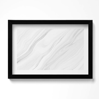 Obraz s rámem dekorativní Jemný mramor