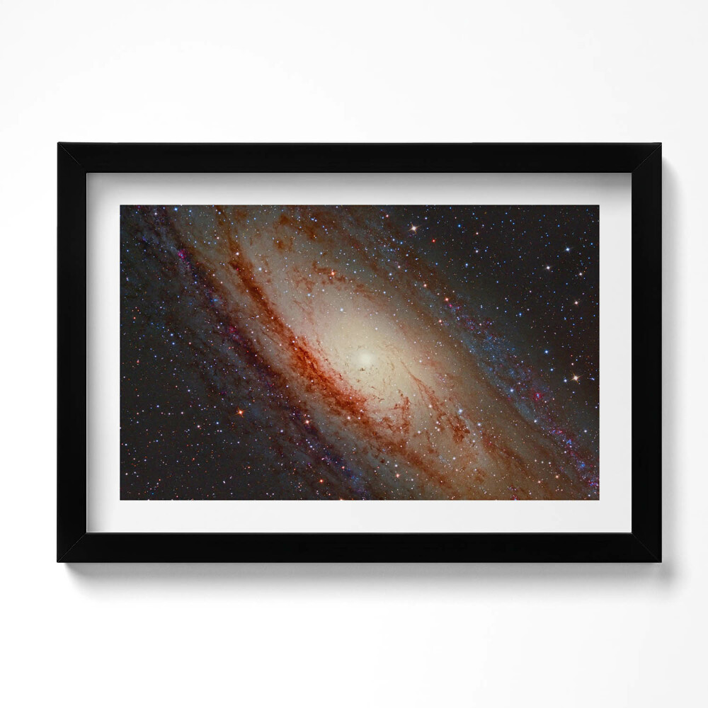 Obraz s rámem dekorativní Vesmírná galaxie a hvězdy