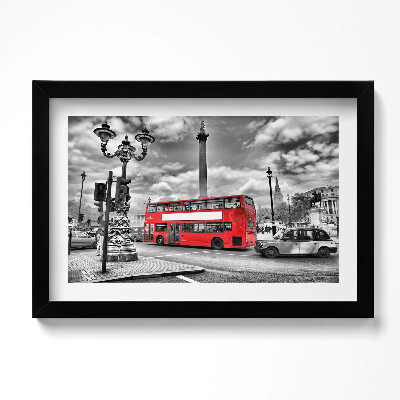Obraz s rámem dekorativní Každodenní život v Londýně