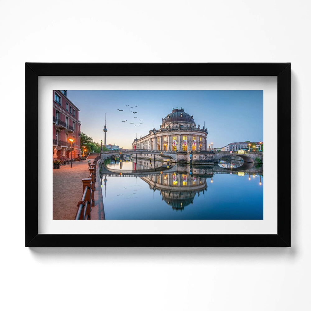 Obraz s rámem dekorativní Bode Museum v Berlíně