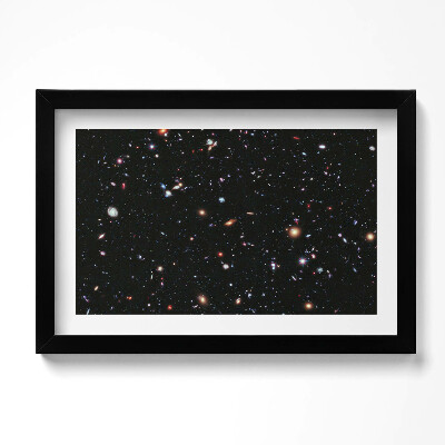 Obraz s rámem dekorativní Foto NASA - hvězdný prostor