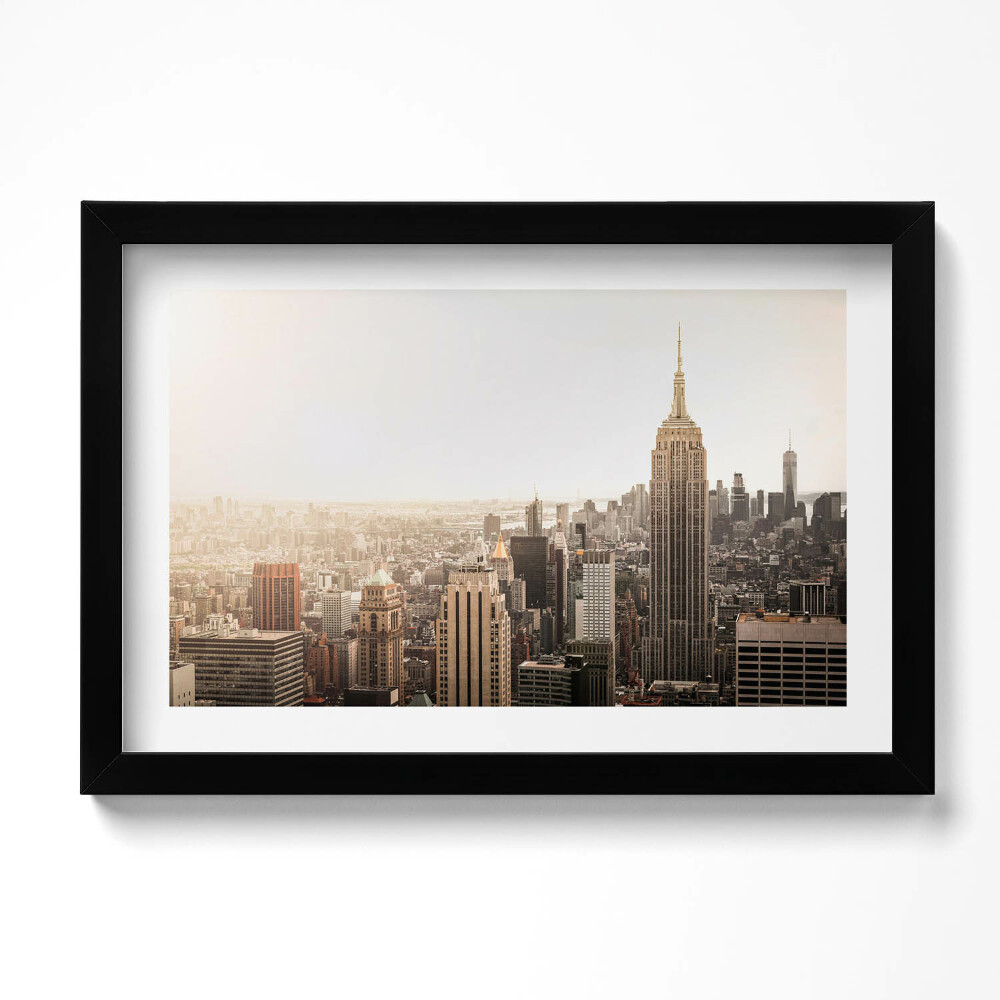 Obraz s rámem dekorativní Architektura New Yorku