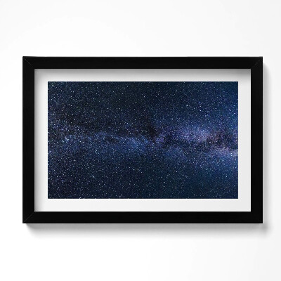 Obraz s rámem dekorativní Fotografie vesmíru a hvězd