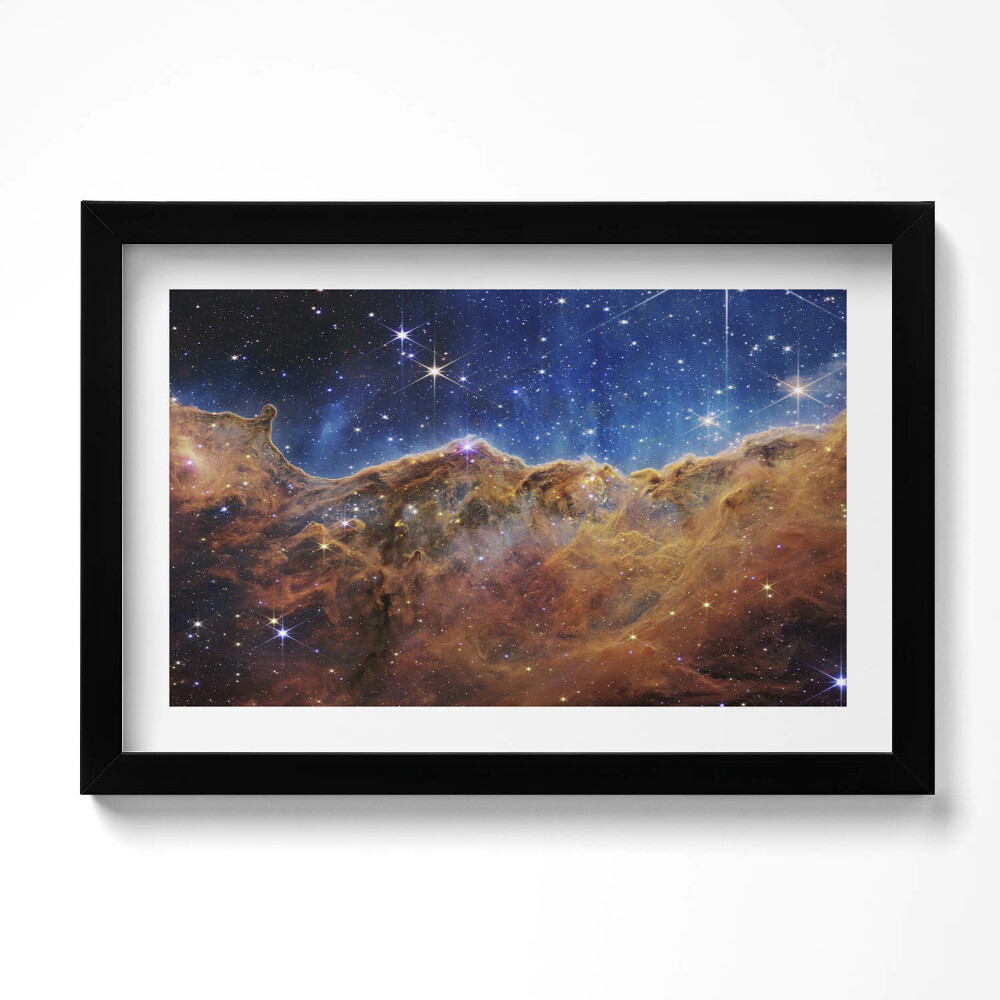 Obraz s rámem dekorativní Fotografie vesmíru a hvězd od NASA