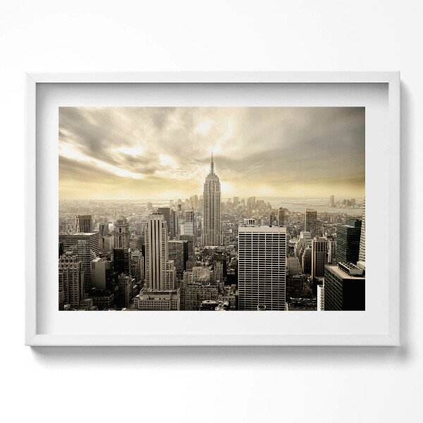 Obraz v rámu moderní Panorama Empire State Building