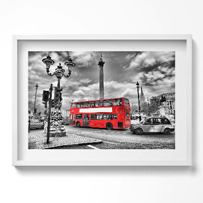Obraz v rámu moderní Každodenní život v Londýně