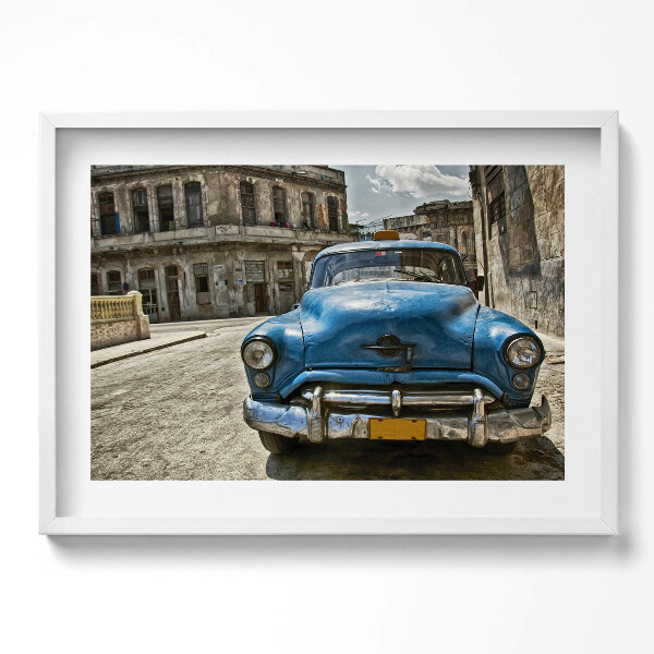Obraz v rámu moderní Klasické veteránské auto