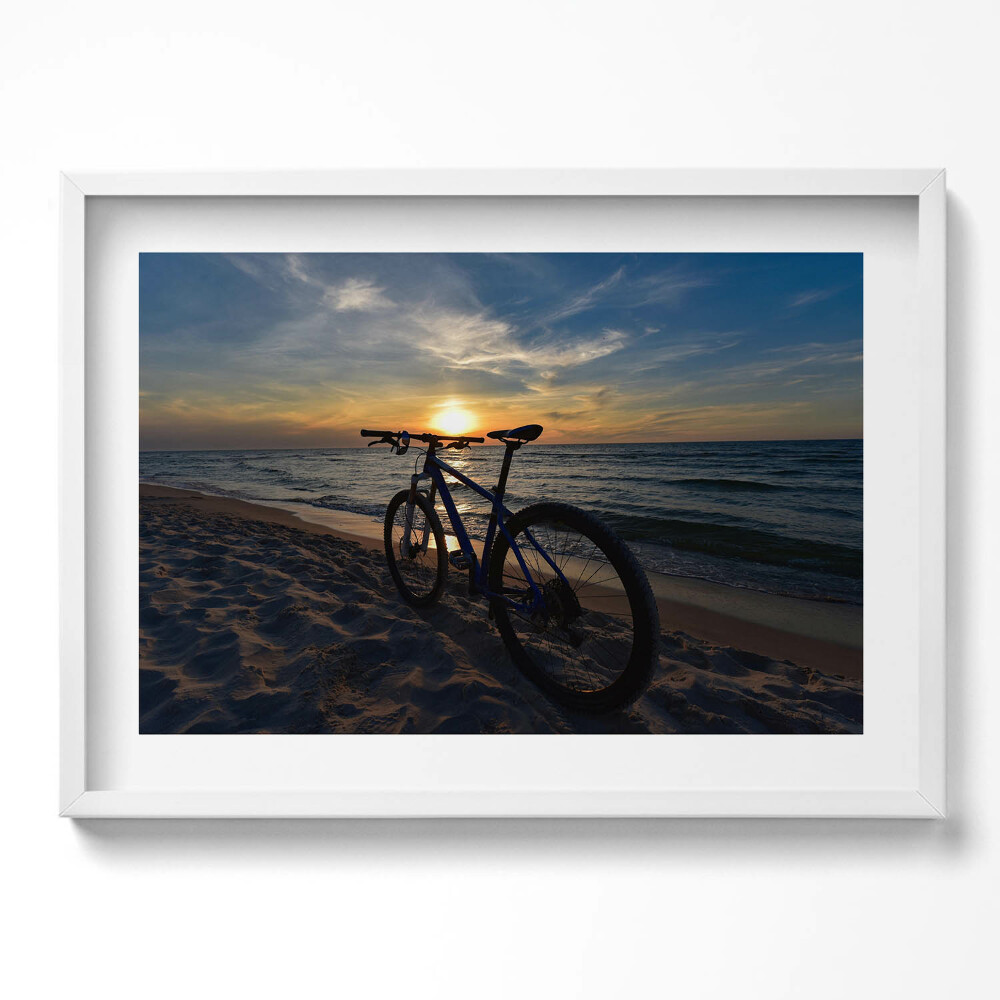 Obraz v rámu moderní Kolo Baltské moře