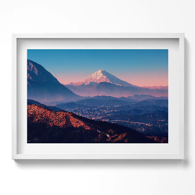 Obraz v rámu moderní Hory v San Antoniu USA