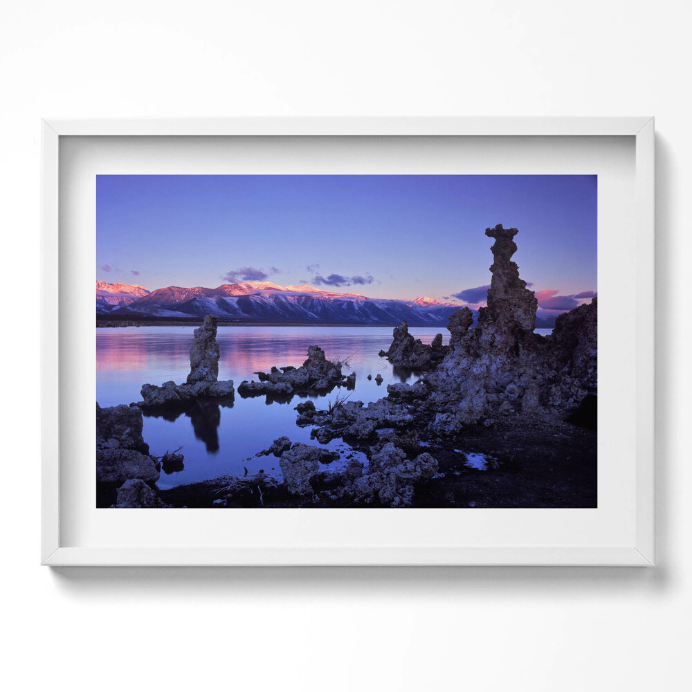 Obraz v rámu moderní Mono jezero Kalifornie USA