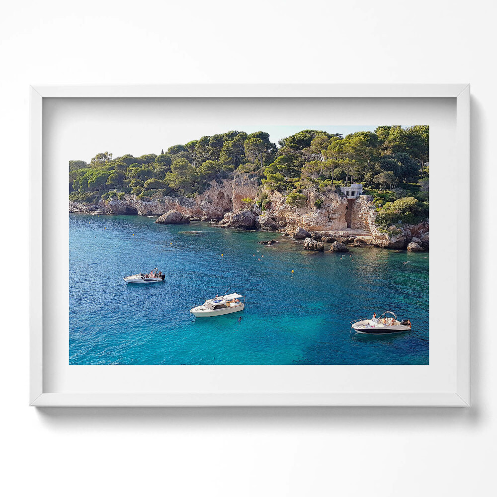 Obraz v rámu moderní Krajina v Cap dAntibes