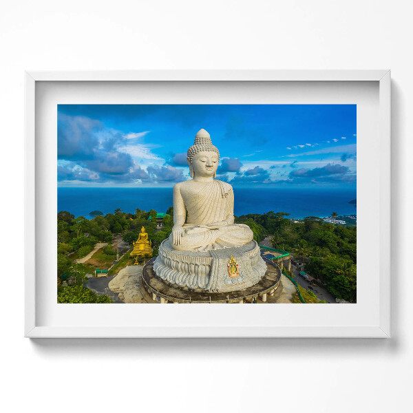 Obraz v rámu moderní Buddha Phuket Thajsko
