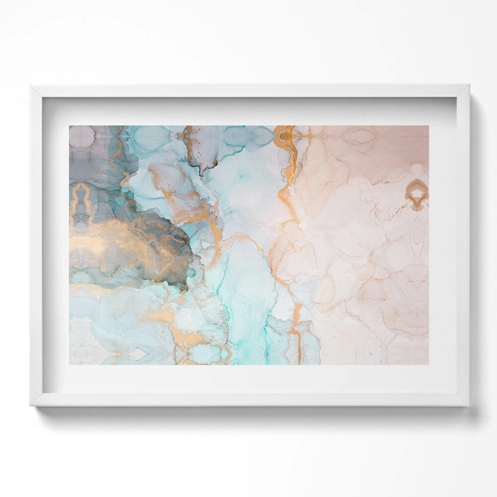 Obraz v rámu moderní Mramorová abstrakce