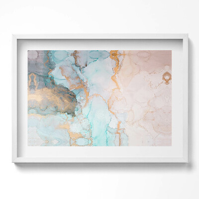 Obraz v rámu moderní Mramorová abstrakce