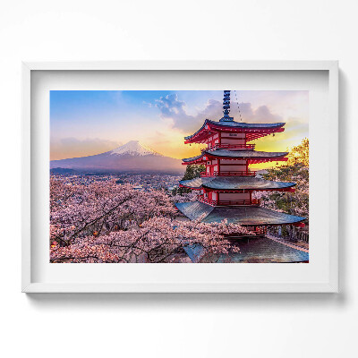 Obraz v rámu moderní Japonská konstrukce